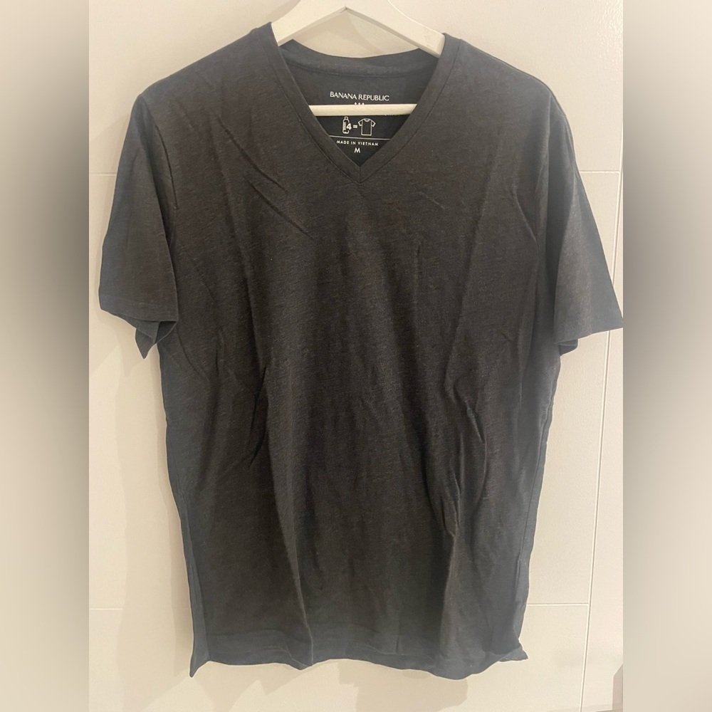 Men’s Banana Republic Gray Short Sleeve Tee size M